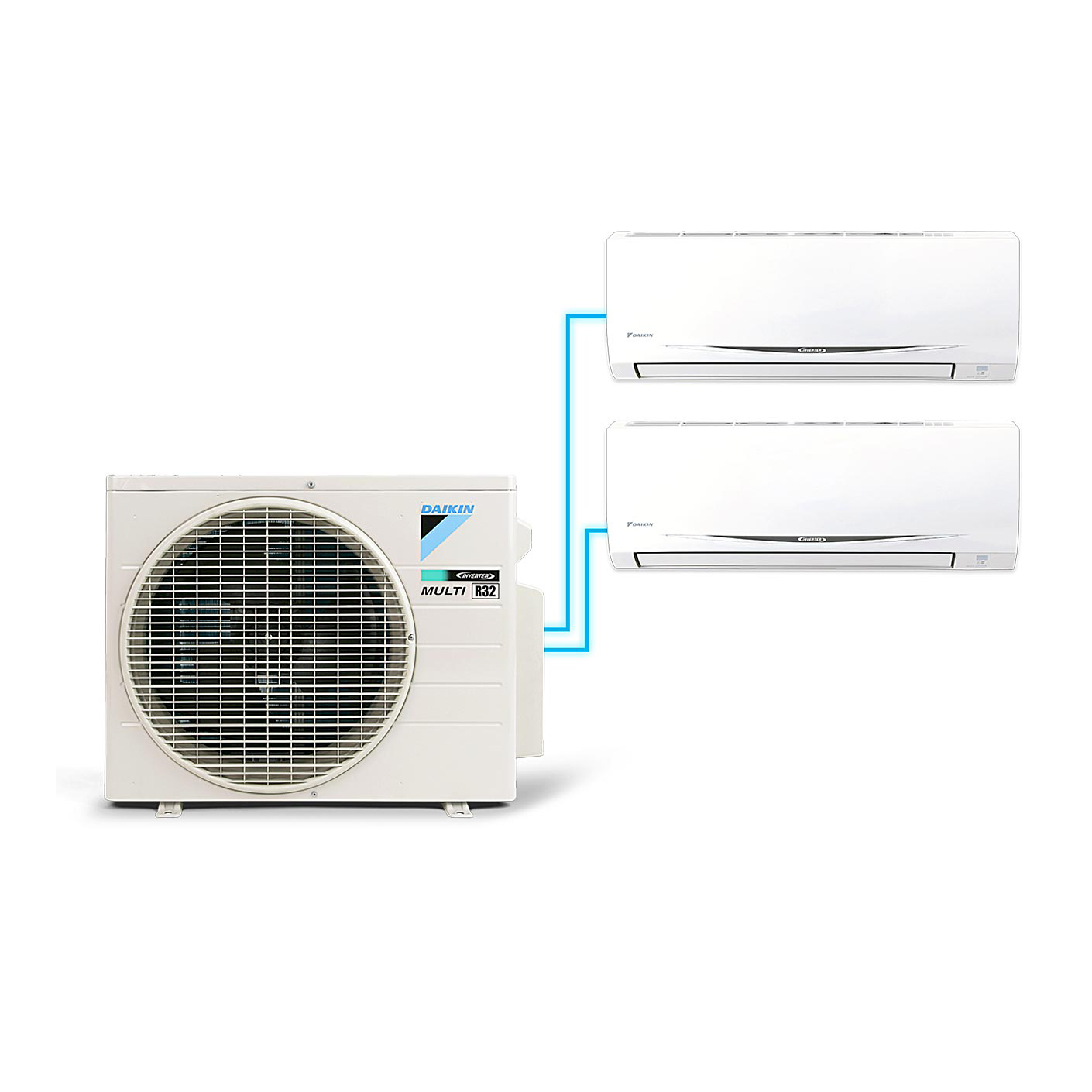 Máy lạnh Multi S Daikin MKC70SVMV/CTKC25RVMV + CTKC50SVMV Inverter 3.0Hp (Combo Khuyến mãi)