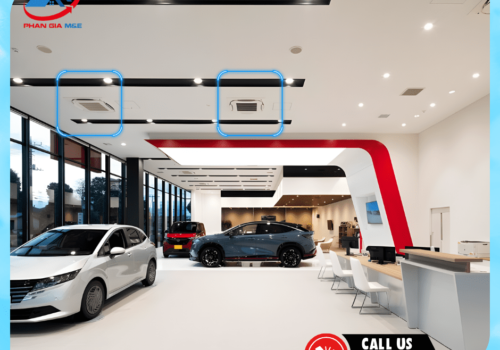 Điều hòa showroom ô tô: Giải pháp Daikin đẳng cấp và tối ưu nhất
