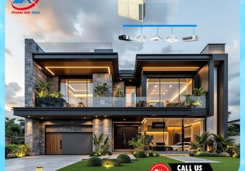 Điều hòa âm trần biệt thự hiện đại: Giải pháp tối ưu 2026