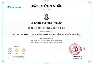 HUỲNH THỊ THU THẢO_BẢO TRÌ VRV